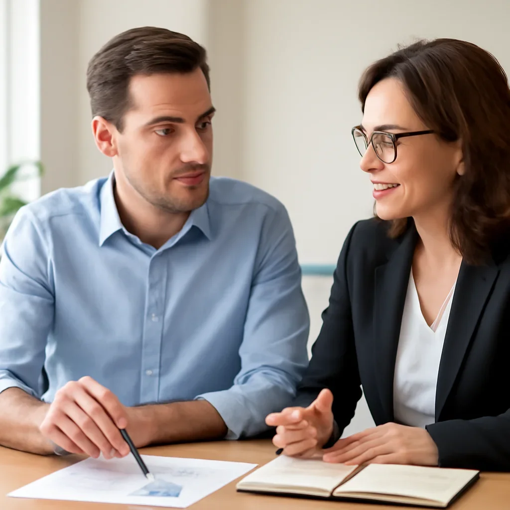 Business owner planning the next step for cash flow financing