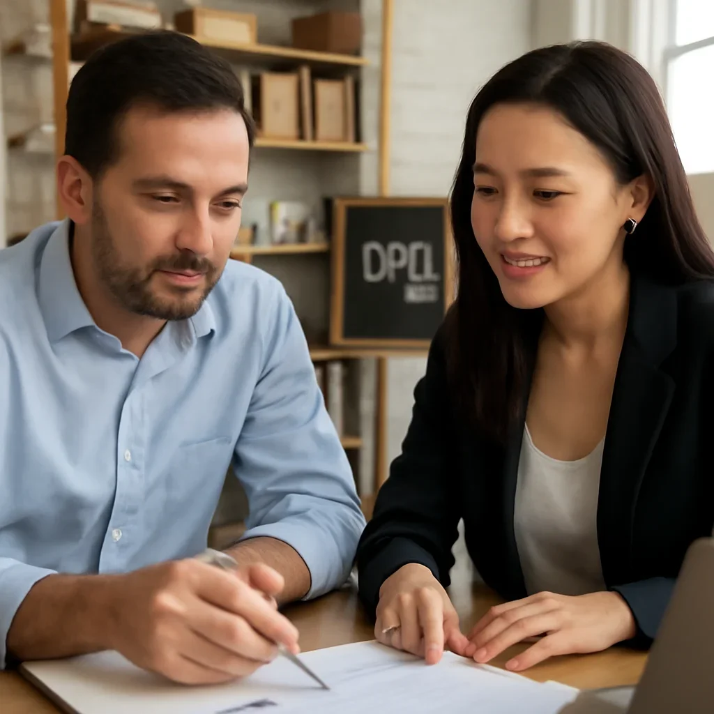 Business owner planning the next step for small business loans