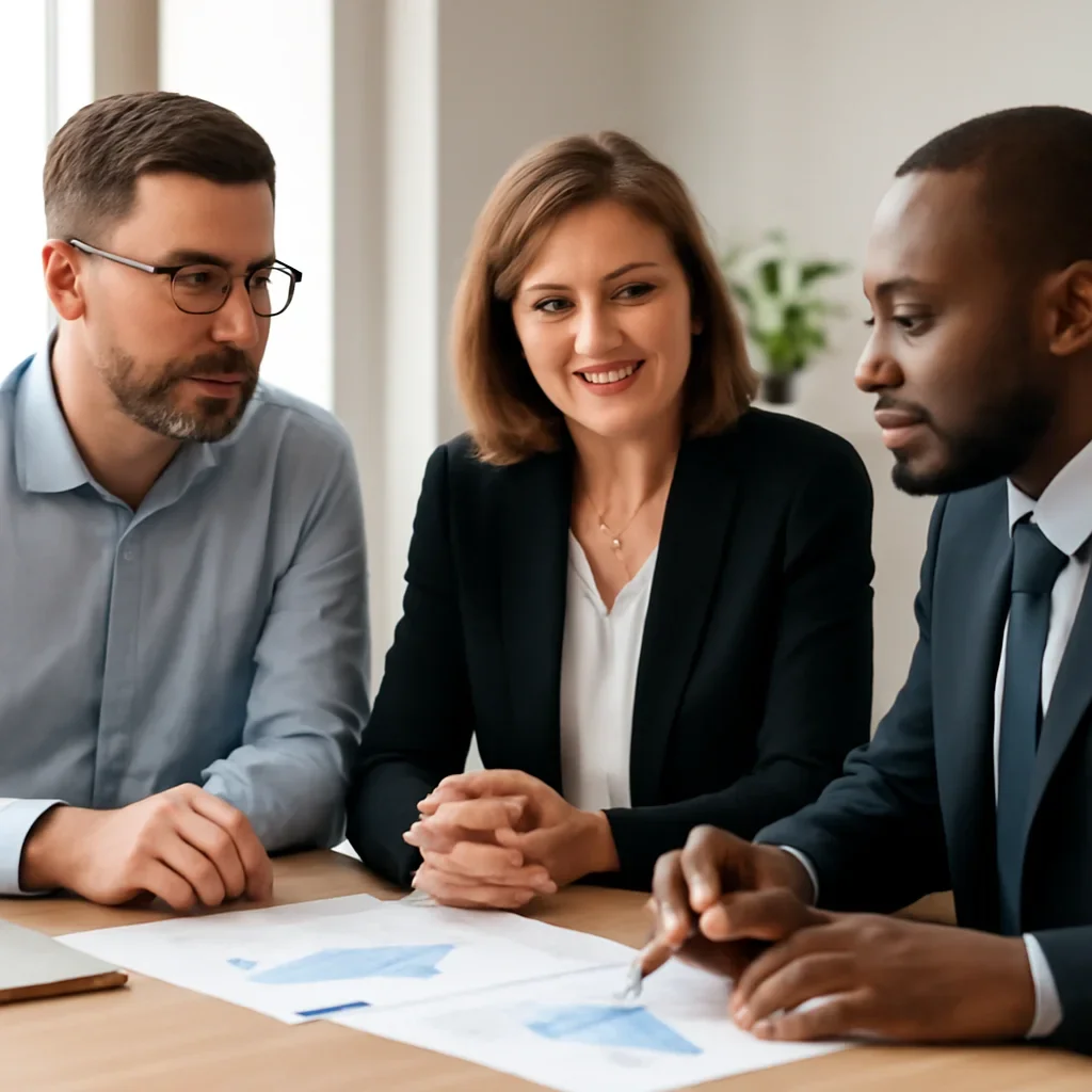 Business owner planning the next step for commercial mortgage broker