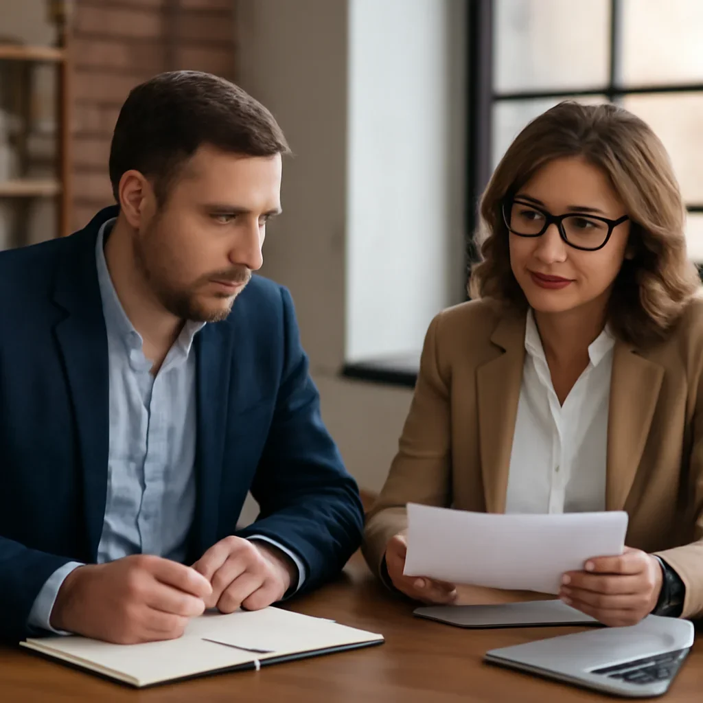 Business owner planning the next step for commercial mortgage pre-approval