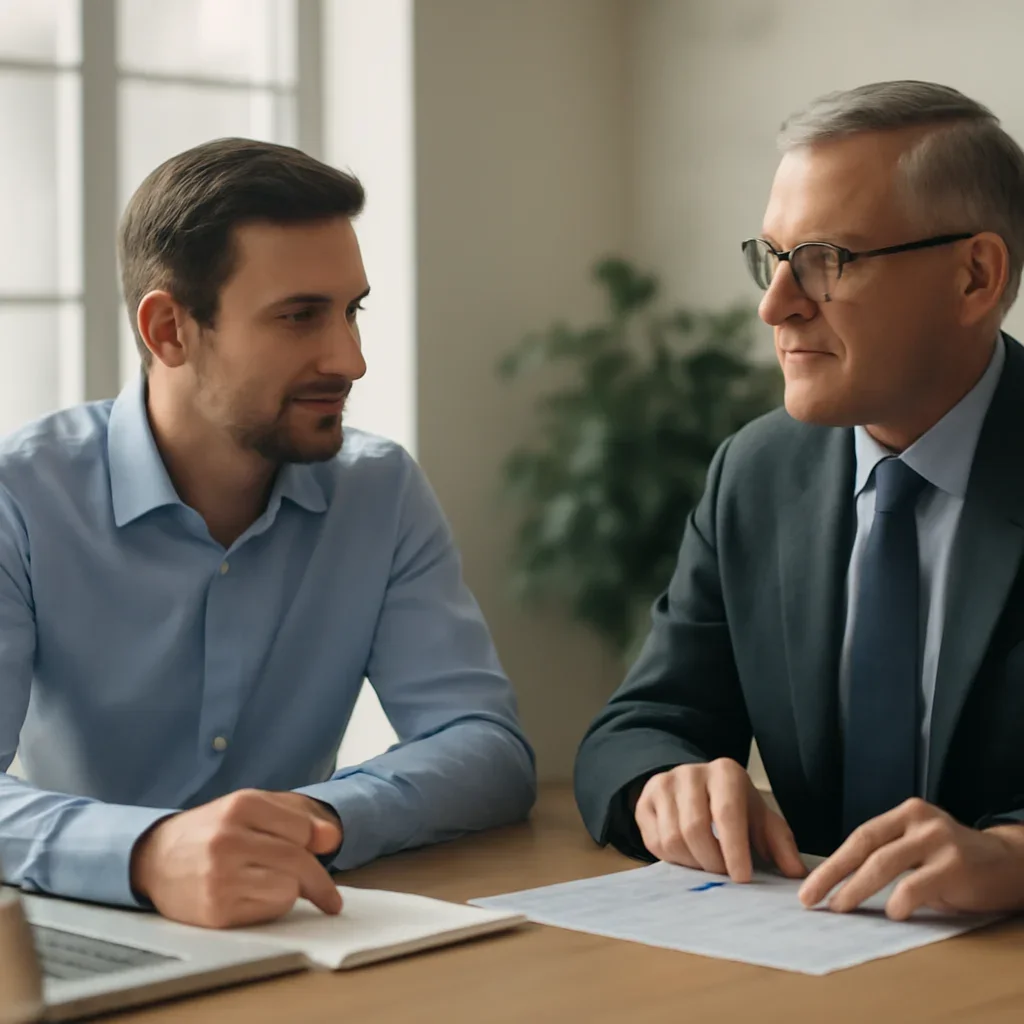 Business owner planning the next step for equipment loans