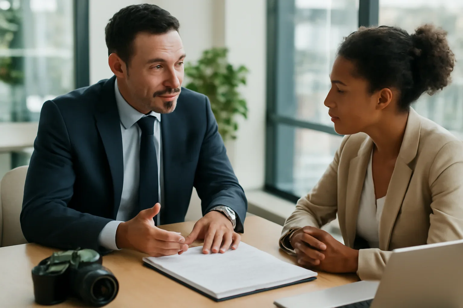 Professional consultation related to equipment loans