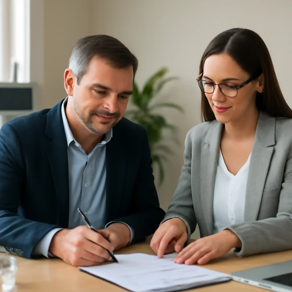 Business owner planning the next step for medical equipment financing