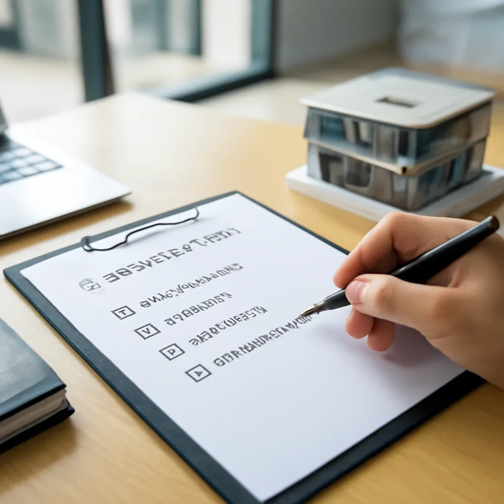 Editorial image supporting content about commercial mortgage documents checklist