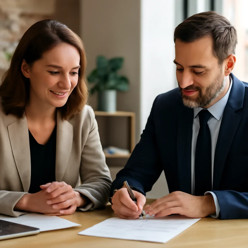 Business owner planning the next step for commercial mortgage for small business