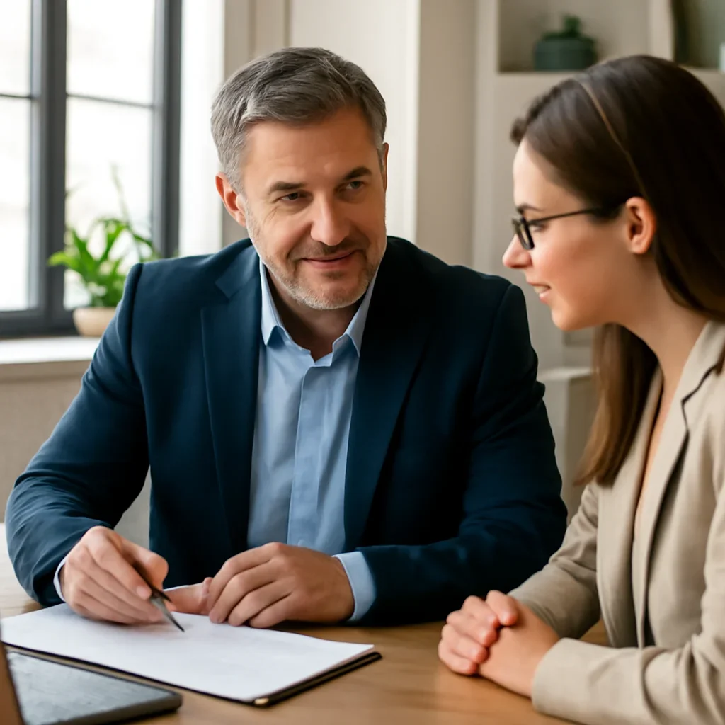 Business owner planning the next step for investment property commercial mortgage