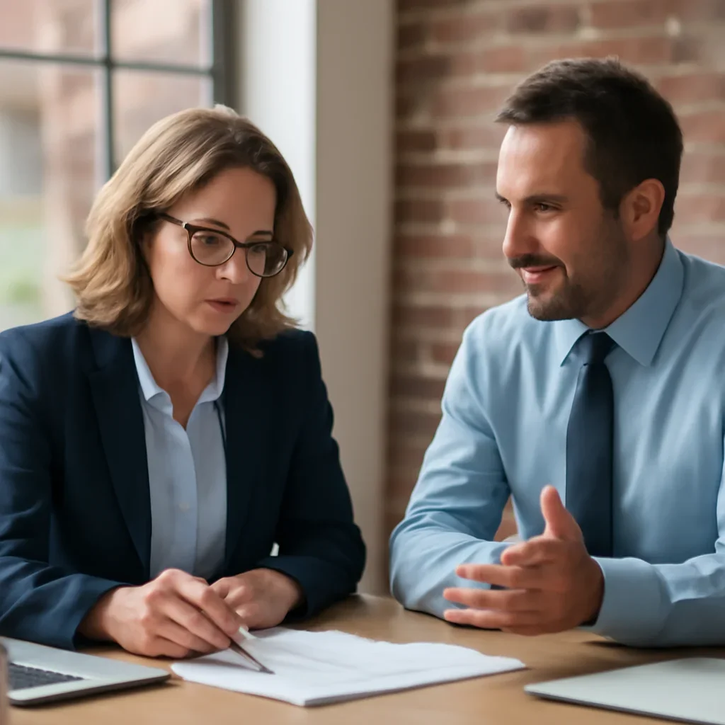 Business owner planning the next step for commercial financing in Burlington