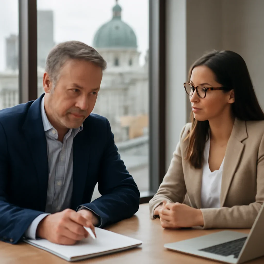 Business owner planning the next step for commercial financing in Montreal
