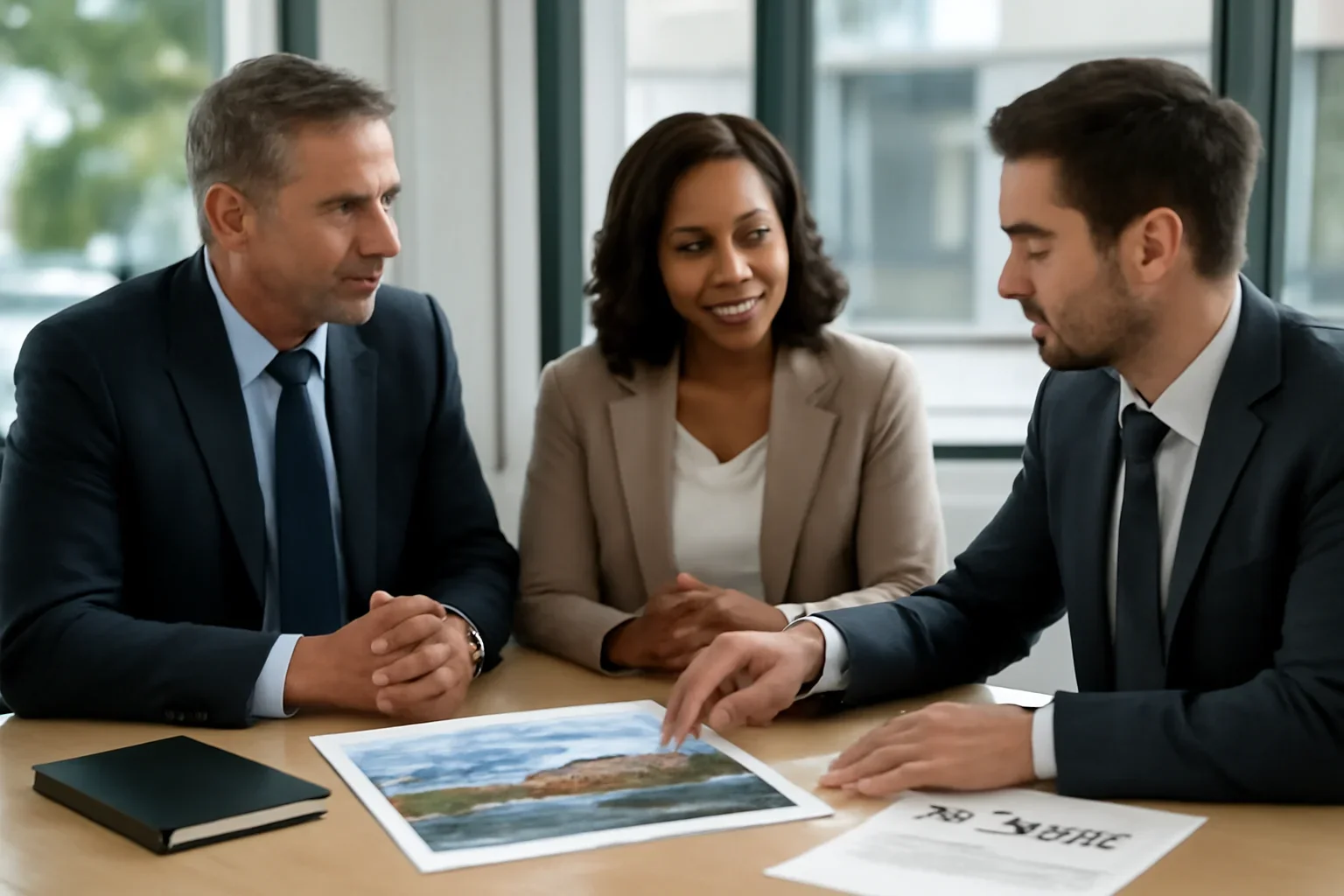 Professional consultation related to retail plaza mortgage financing