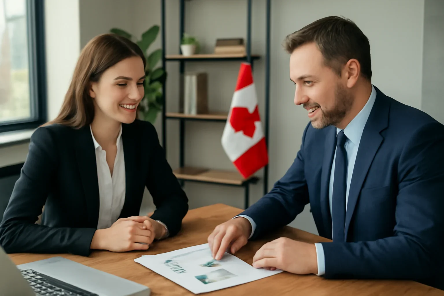Professional consultation related to commercial financing services in Canada